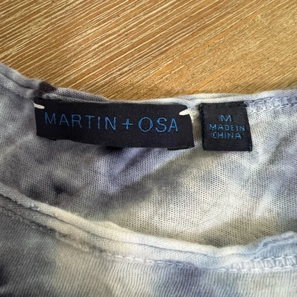 Martin + OSA Tie-Dye Lightweight Strappy Beach Tank 100% cotton - Like new - med - Picture 6 of 7
